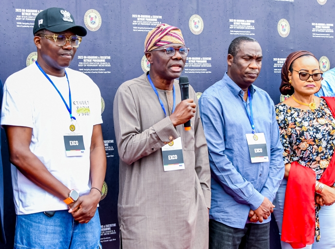 GOV SANWO-OLU AT THE ONGOING ON-BOARDING AND EXECUTIVE RETREAT PROGRAMME IN EPE